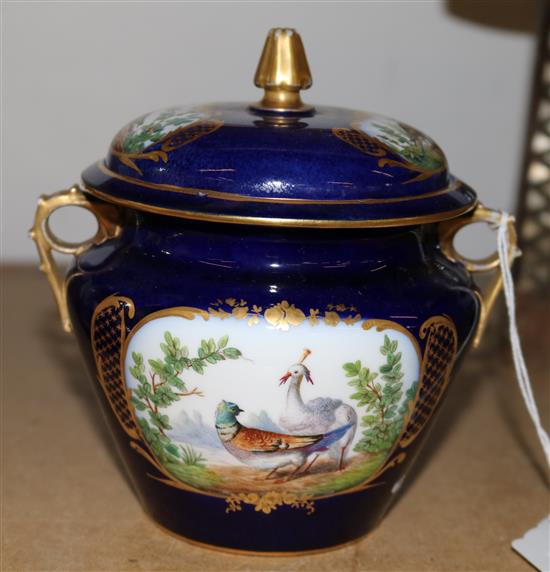 Sevres vase and cover
